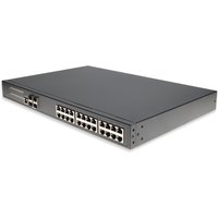 AddOn Networks 24-Port L3 Managed Gigabit PoE+Switch with 4 10G SFP+ U