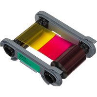 Evolis R6F203E100 YMCKO-K Colour Ribbon (200 Prints)