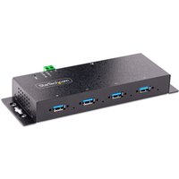 StarTech.com 4-Port Industrial USB 3.0 5Gbps Hub. Rugged USB Hub with