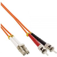 InfiniBand fibre optic cable 7 m LC SC Black. Orange