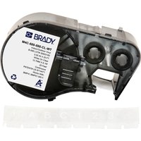 Brady M4C-500-595-CL-WT printer label Translucent. White Self-adhesive