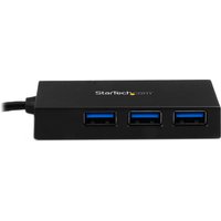 StarTech.com 4 Port USB C Hub - USB Type-C Hub w/ 4x USB-A Ports (USB
