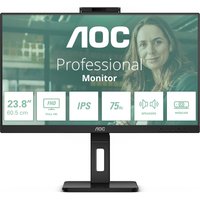 AOC 24P3QW computer monitor 60.5 cm (23.8") 1920 x 1080 pixels Full HD Black