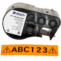 Brady M4C-1000-595-OR-BK printer label Black. Orange Self-adhesive pri