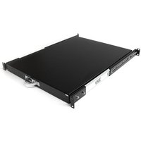 StarTech.com 1U Sliding Server Rack Mount Keyboard Shelf Tray. 55lbs (