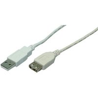LogiLink 3m USB 2.0 USB cable USB A Grey