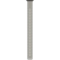 Apple 49mm Translucent Gray Ocean Band Extension - Black Titanium Fini