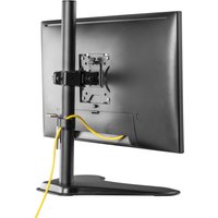 ProperAV Desk Monitor Mount with Free Standing Base 17"- 32"