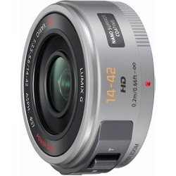 Panasonic H-PS14042 Milc Standard Lens Silver