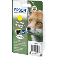 Epson C13T12844012/T1284 Ink cartridge yellow. 225 pages 3.5ml for Eps
