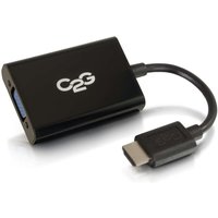 C2G HDMI® Male to VGA and Stereo Audio Female Adapter Converter Dongle