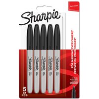 Sharpie PERMANENT MARKER FINE BLK P5
