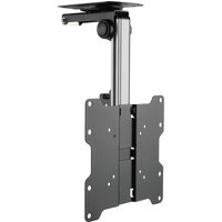 Techly ICA-CPLB-222 TV mount 94 cm (37") Black. Silver
