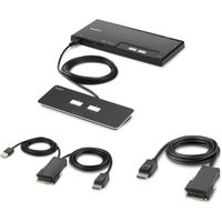 Belkin F1DN102MOD-PP-4 KVM switch Black