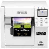 Epson ColorWorks D3800e. USB. Ethernet. white