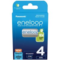 Panasonic ENELOOP Rechargeable Ni-Mh Batteries 4x AA 1.2V 2000mAh