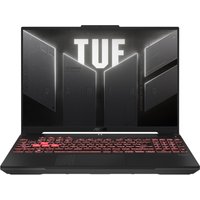 ASUS TUF Gaming A16 FA607NUG-RL116W AMD Ryzen 7 7445HS Laptop 40.6 cm (16") WUXGA 16 GB DDR5-SDRAM 512 GB SSD NVIDIA GeForce RTX 4050 Wi-Fi 6 (802.11ax) Windows 11 Home Black Grey