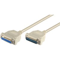 Microconnect MODGR2 serial cable White 2 m DB-25