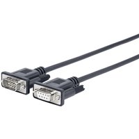 Vivolink PRORS10 serial cable Black 10 m RS-232