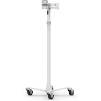 Compulocks Medical Rolling Cart Extended - VESA Compatible White