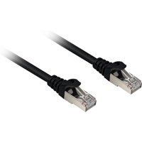 Sharkoon Cat.6a SFTP networking cable Black 1 m Cat6a S/FTP (S-STP)