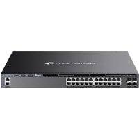 TP-Link Omada 24-Port Gigabit Stackable L3 Managed PoE+ Switch with 4