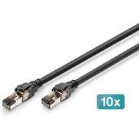 Digitus CAT 8.1 S/FTP patch cable. 5 m. 10 pieces