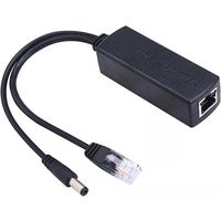 FDL 10/100 POE SPLITTER 802.3af/at - 48V TO 12V 2A (24W)