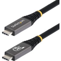 StarTech.com 50cm (1.6ft) USB4 Cable. 80Gbps. USB-IF Certified USB-C C