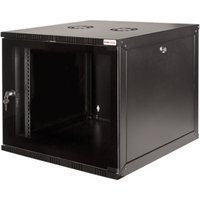LogiLink W06A54B rack cabinet 6U Wall mounted rack Black