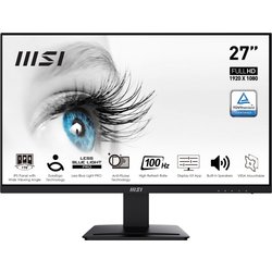 Msi Pro MP273A 27 Inch Monitor. Full Hd (1920 X 1080). 100Hz. Ips. 4Ms