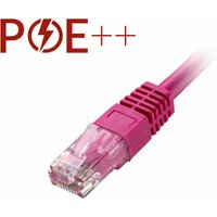 PcHubUK Enjoy a 17% Discount on Cablenet 05m Cat6 RJ45 Pink Patch Cable