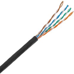 Cablenet Cat5E Black U/Utp Maxxam Xxtreme Outdoor 24AWG Cable 305M Ree
