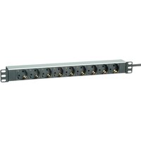 ROLINE 19.07.1620 power distribution unit (PDU) 9 AC outlet(s) Black.