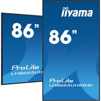 iiyama LH8665UHSB-B1 Signage Display Kiosk design 2.18 m (86") LE