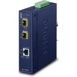 Planet IGT-1205AT Network Media Converter 1000 Mbit/S Blue