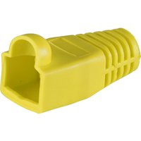 Cablenet RJ45 Cat6a Boot Yellow 6.5mm