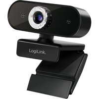 LogiLink UA0371 webcam 3 MP 1920 x 1080 pixels USB 2.0 Black. Silver