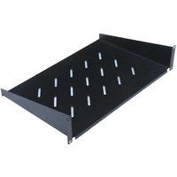 FDL 2U 400mm FRONT FIXING CANTILEVER SHELF - BLACK