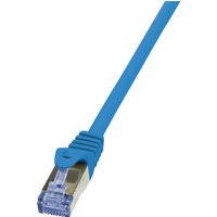 LogiLink 1m Cat.6A S/FTP networking cable Blue Cat6a S/FTP (S-STP)