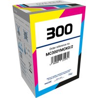 Magicard MC300YMCKO printer ribbon 300 pages Black. Cyan. Magenta. Yel