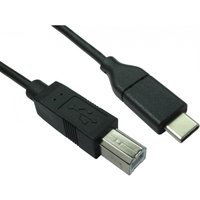 Cables Direct USB3C-873 USB cable 3 m USB 2.0 USB C USB B Black