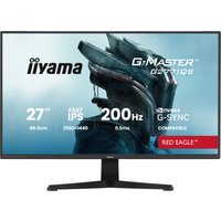 iiyama G-Master G2771QS-B1 27" Quad HD Fast IPS 200Hz 0.5ms Gaming Monitor with Speakers - Matte Black