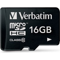 Verbatim Premium 16 GB MicroSDHC Class 10