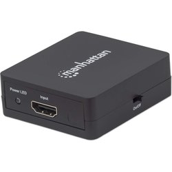 Manhattan Hdmi Splitter 2-Port . 1080P. Black. Displays Output From X1