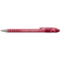 Papermate Flexgrip Ultra Red Clip-on retractable ballpoint pen Medium