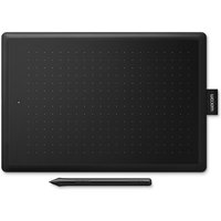 Wacom One graphic tablet Black. Red 2540 lpi 216 x 135 mm USB