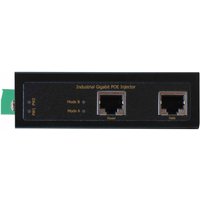 LevelOne Industrial Gigabit PoE Injector. 36W. 802.3at/af PoE