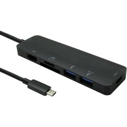 Cables Direct NLUSB3C-6PHUB Laptop Dock/Port Replicator Usb 3.2 Gen 1