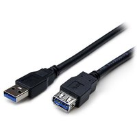 StarTech.com 2m Black SuperSpeed USB 3.0 (5Gbps) Extension Cable A to A - M/F